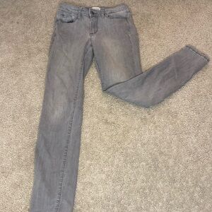 Gray High Rise Skinny Jeans